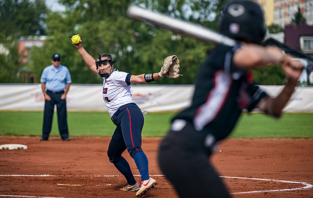 Softbalistky na ME v Praze porazily Izrael, probojovaly mezi elitní šestku