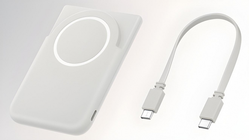 Toto je magnetická powerbanka pro Galaxy S26. Poslouží i jako stojánek