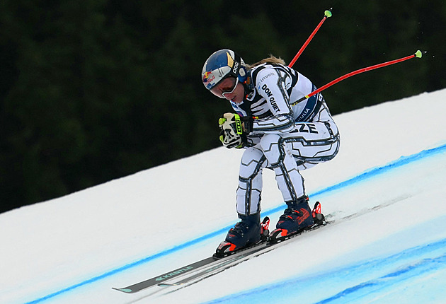 Sjezd ONLINE: Jak si vede Ledecká v Crans Montaně? Závod je po pádu přerušený