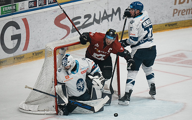 ONLINE: Sparta - Kladno 2:2. Dramatické chvíle, Brízgala vzdoruje domácí převaze