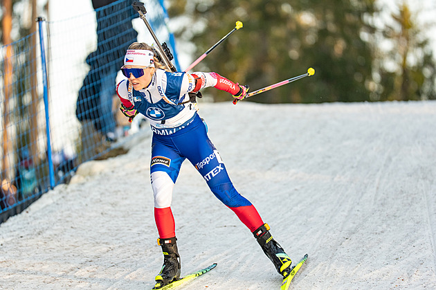 Bezchybná Voborníková se protáhla do elitní desítky sprintu, zvítězila H. Öbergová